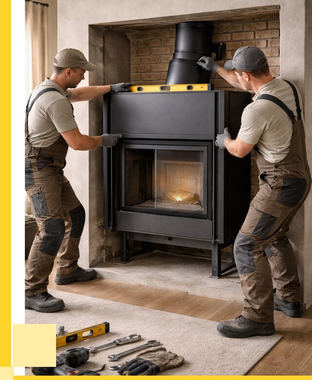 Установка каминных топок в Горячем Ключе под ключ от 18599 р. | ЭриданГрч