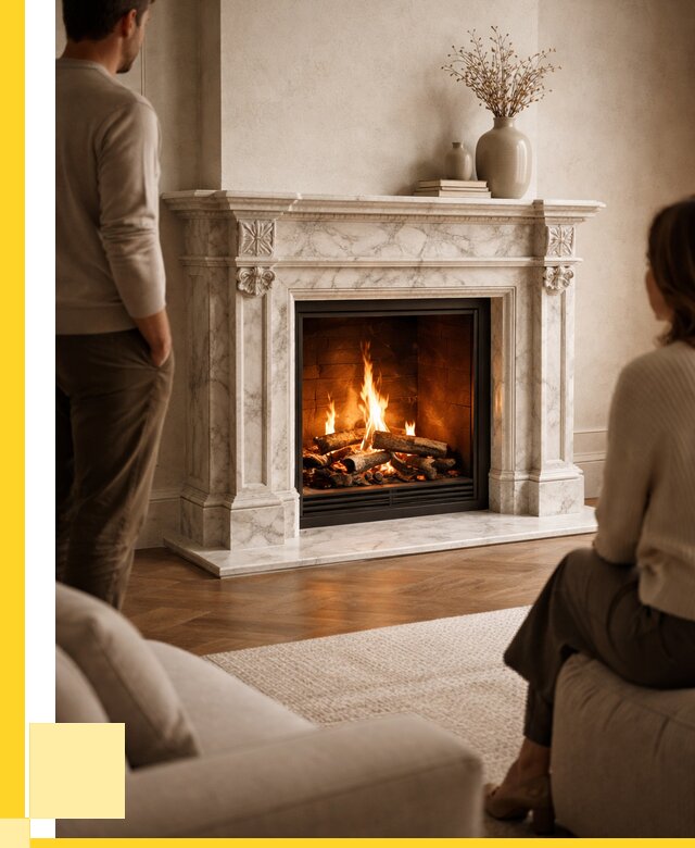 Мраморные камины под ключ в Горячем Ключе от 258325 р. | ЭриданГрч