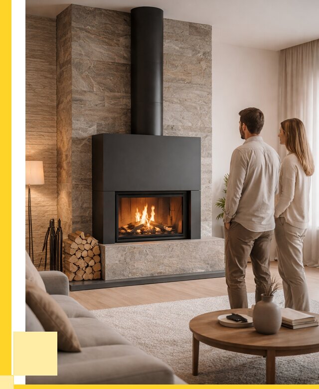 Закрытые камины под ключ в Горячем Ключе от 123996 р., ЭриданГрч