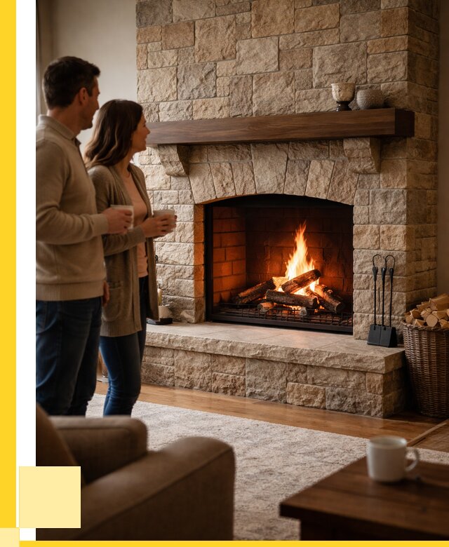 Каменные камины на заказ в Горячем Ключе от 185994 р. | ЭриданГрч