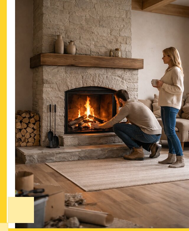 Камины для загородного дома в Горячем Ключе от 361655 р., ЭриданГрч