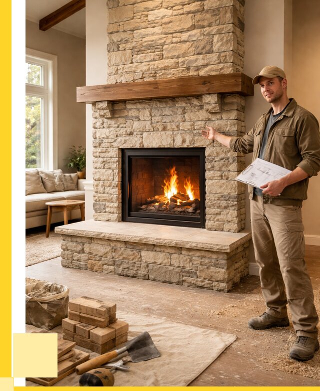 Камины под ключ в Горячем Ключе от 185994 р. | ЭриданГрч — установка