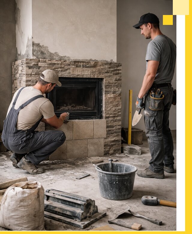 Камины под ключ в Горячем Ключе: проект, изготовление и монтаж