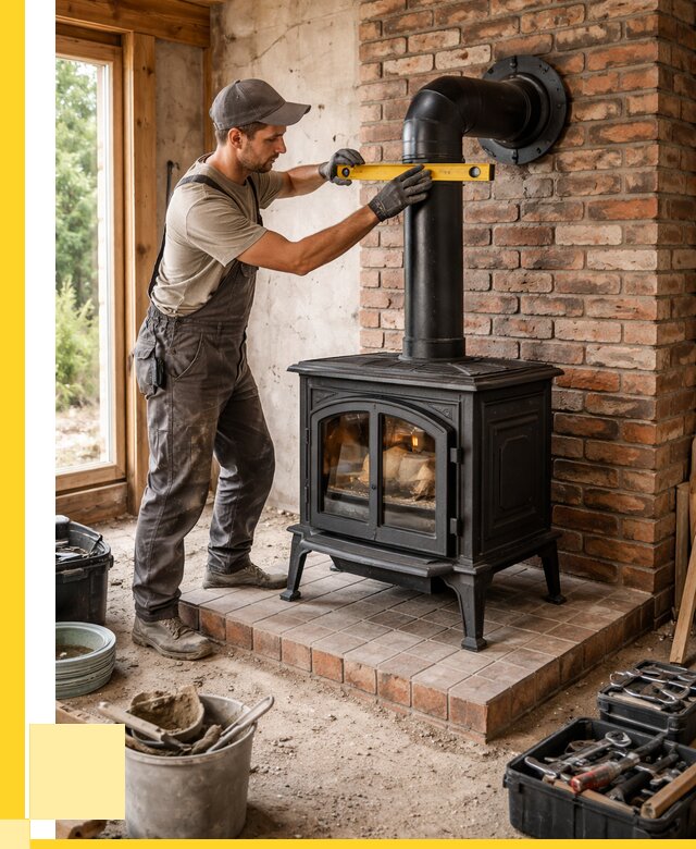 Монтаж печей установка банной печи в Горячем Ключе от 15500 р. | ЭриданГрч