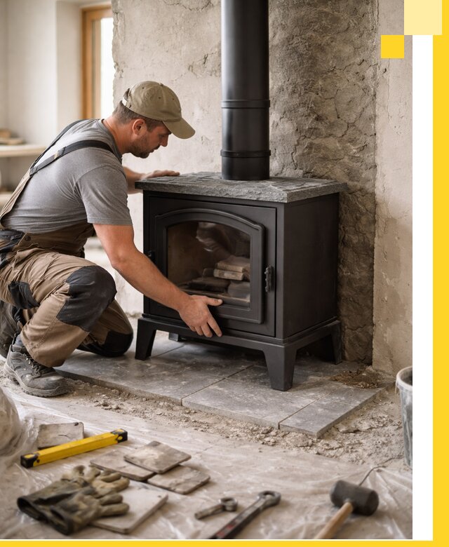 Профессиональный монтаж печей и каминов в Горячем Ключе под ключ