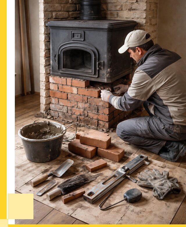 Ремонт печей в Горячем Ключе от 12400 р., услуги печника ЭриданГрч