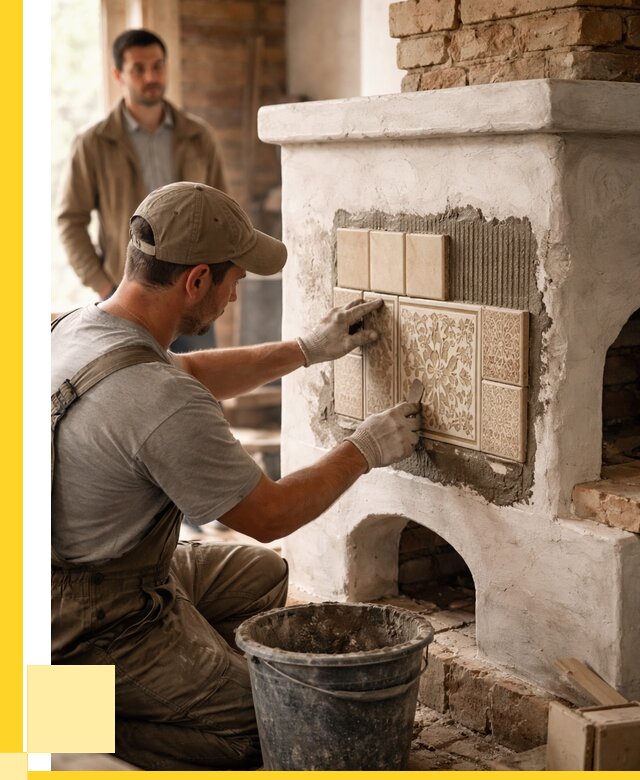 Отделка печей и банных печей в Горячем Ключе от 36166 р. | ЭриданГрч