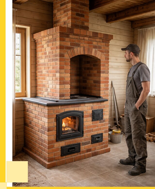 Кирпичные печи в Горячем Ключе: купить от 154995 р. | ЭриданГрч