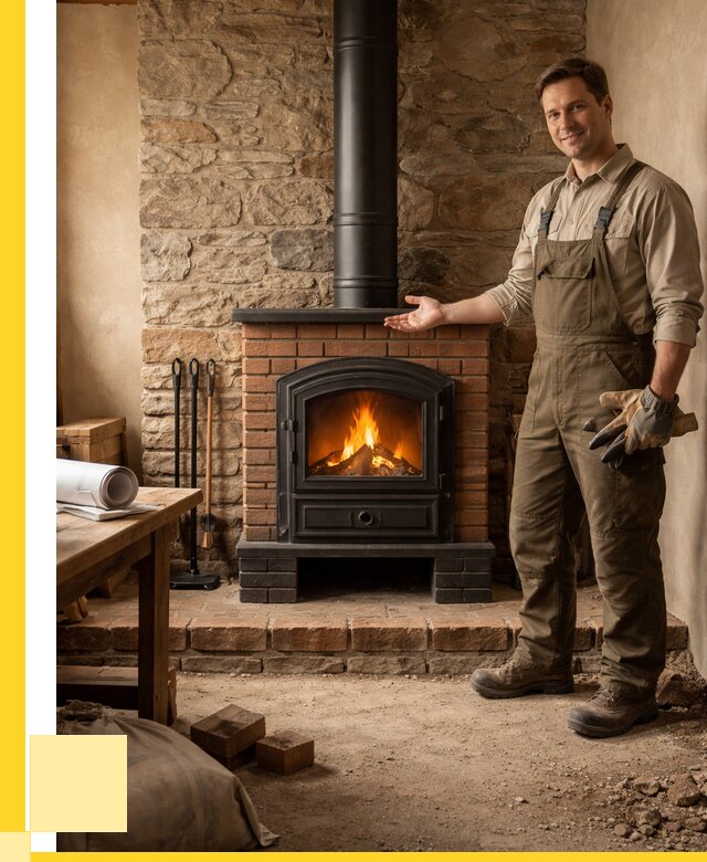 Печи отопительные из кирпича в Горячем Ключе от 82664 р., ЭриданГрч