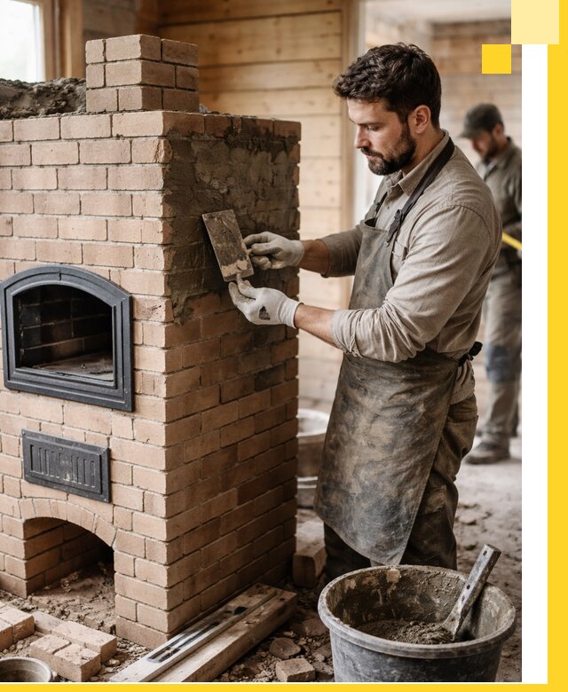 Изготовление и установка печей-шведок под ключ в Горячем Ключе