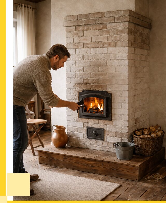 Печь голландка из кирпича в Горячем Ключе от 87831 р. | ЭриданГрч