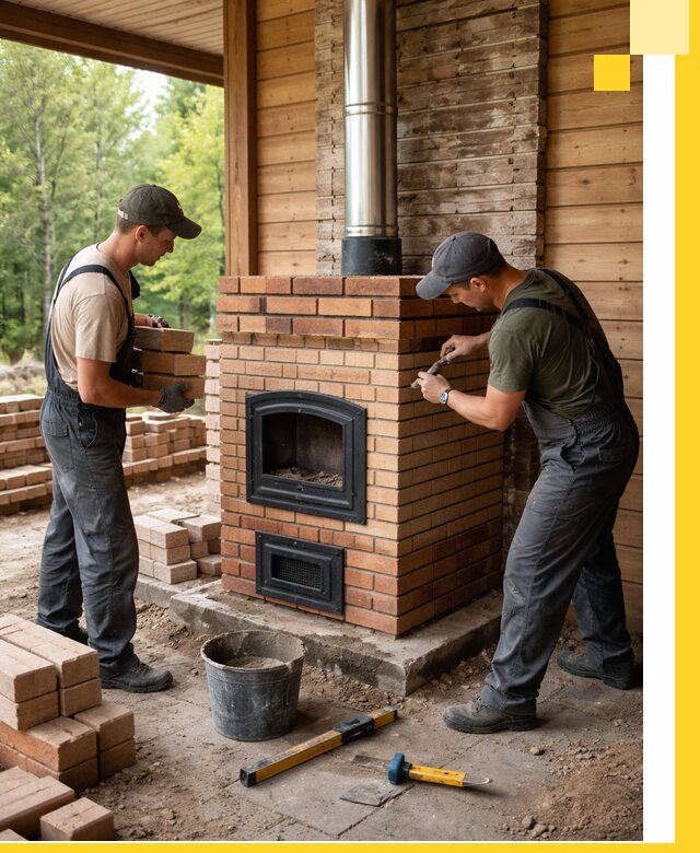 Производство и установка дачных печей под ключ в Горячем Ключе