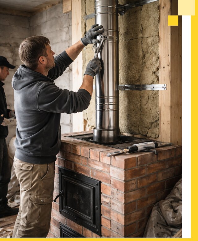 Изготовление и монтаж печей и дымоходов под ключ в Горячем Ключе