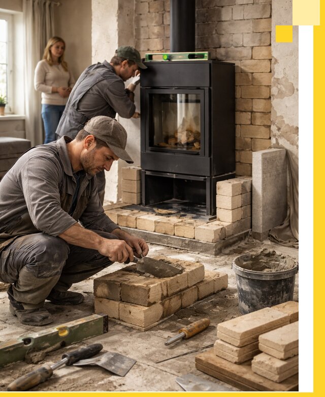 Печи и камины под ключ: проект, установка в Горячем Ключе