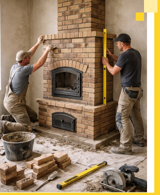 Продажа и установка печей и каминов для дома под ключ в Горячем Ключе