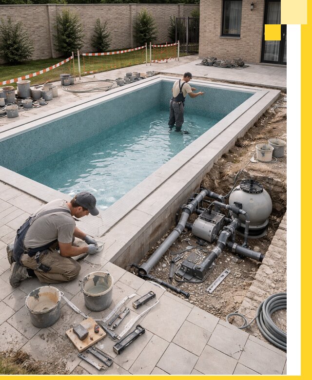 Строительство бассейнов под ключ в Горячем Ключе: проекты и монтаж