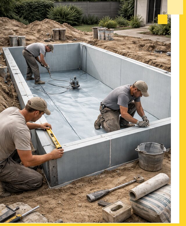 Профессиональный монтаж бассейнов под ключ в Горячем Ключе с гарантией