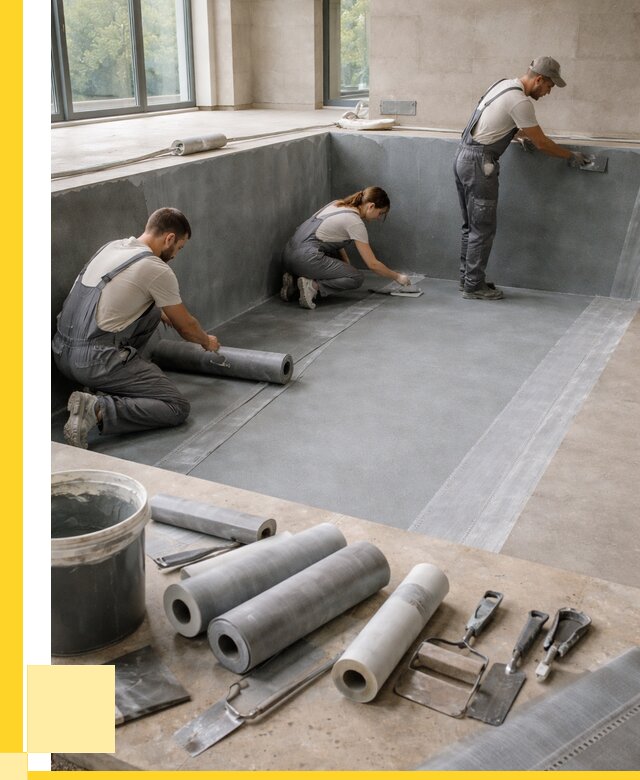 Гидроизоляция бассейнов в Горячем Ключе от 2067 р., ЭриданГрч