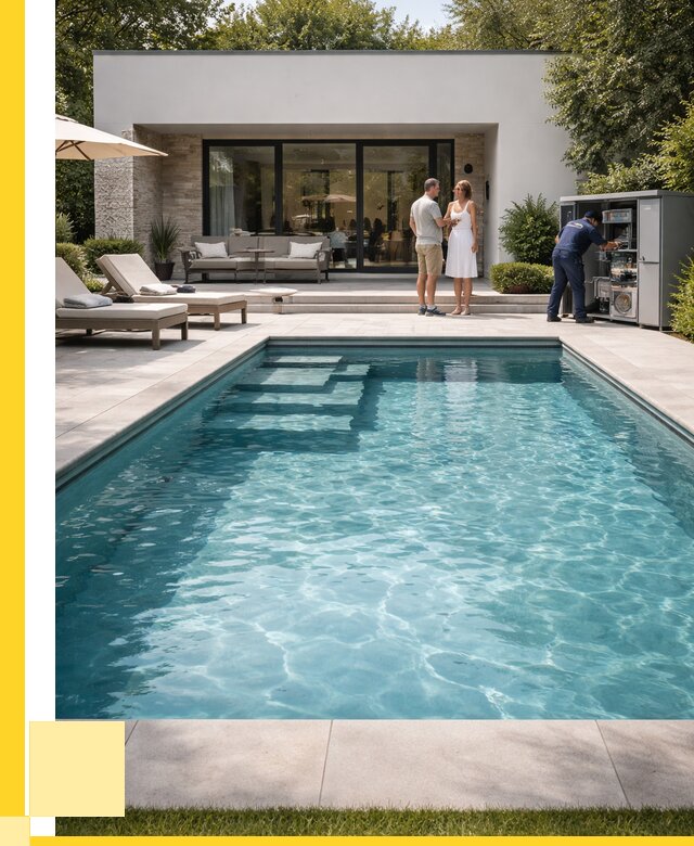 Бассейн в доме в Горячем Ключе под ключ от 1239960 р. | ЭриданГрч