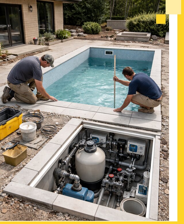 Строительство качественных домашних бассейнов под ключ в Горячем Ключе