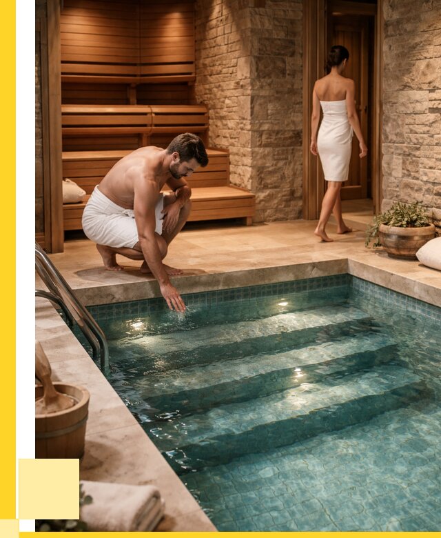 Сауна с бассейном под ключ в Горячем Ключе от 123996 р., ЭриданГрч