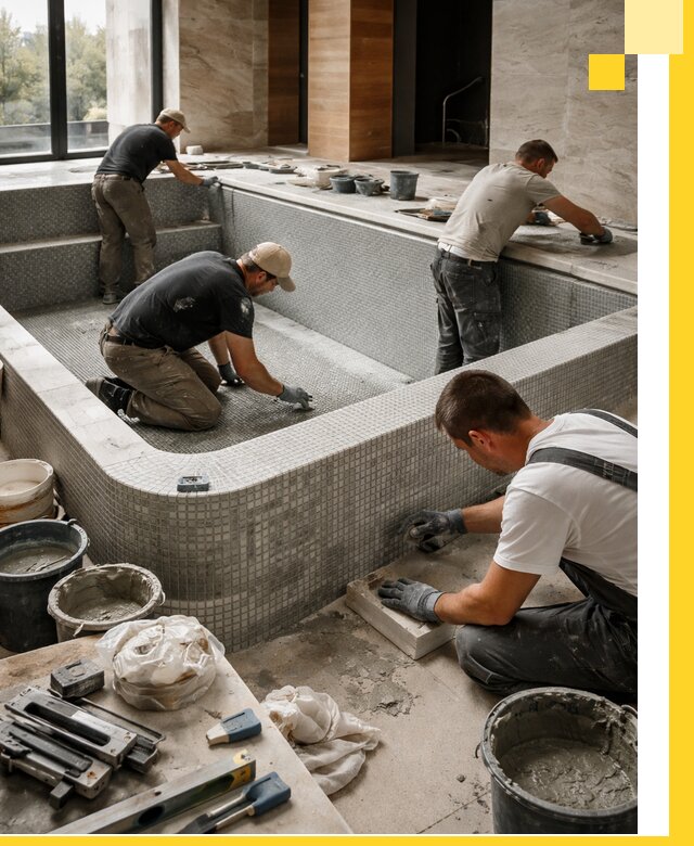 Строительство и установка СПА бассейнов под ключ в Горячем Ключе