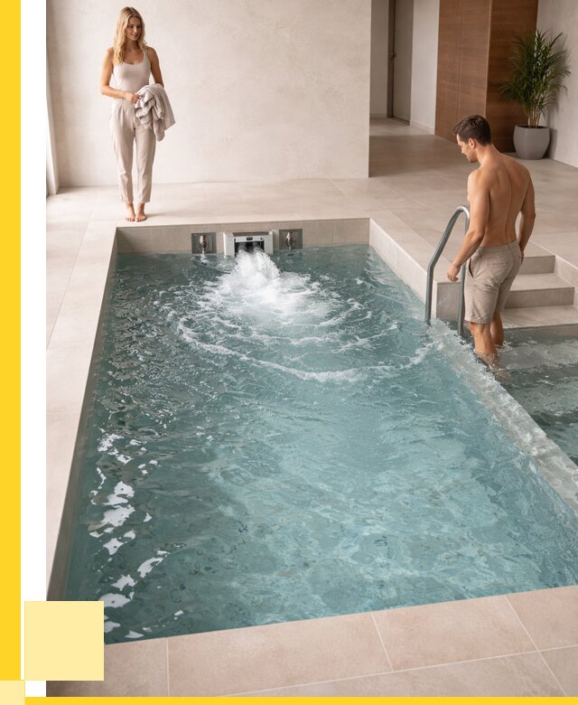 Бассейн с противотоком в Горячем Ключе от 258325 р. | ЭриданГрч