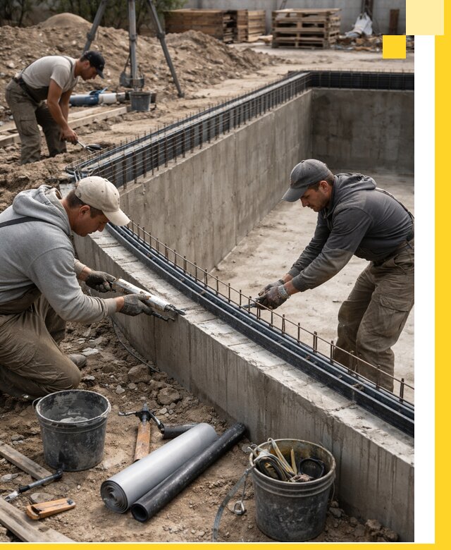 Качественный монтаж чаши бассейна в Горячем Ключе под ключ с гарантией