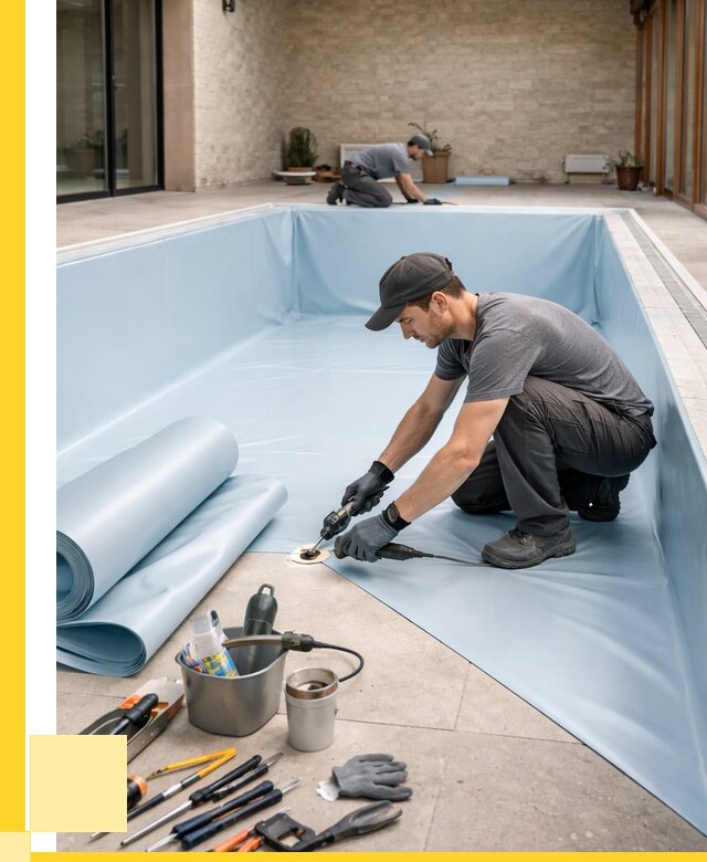 Пленка ПВХ для бассейнов в Горячем Ключе от 2583 р. | ЭриданГрч