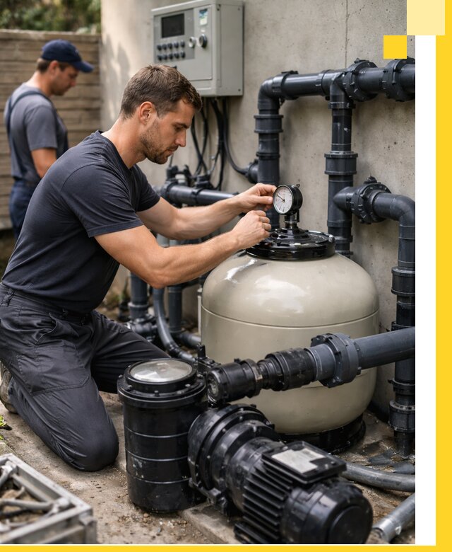 Поставка и монтаж фильтровального оборудования для бассейнов в Горячем Ключе