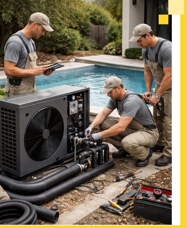 Проектирование и установка тепловых насосов для бассейнов в Горячем Ключе