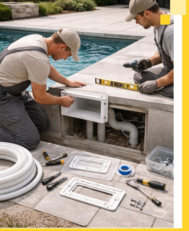 Поставка и установка скиммеров для бассейнов в Горячем Ключе