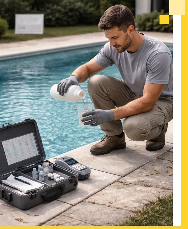 Профессиональная дезинфекция воды в бассейне в Горячем Ключе