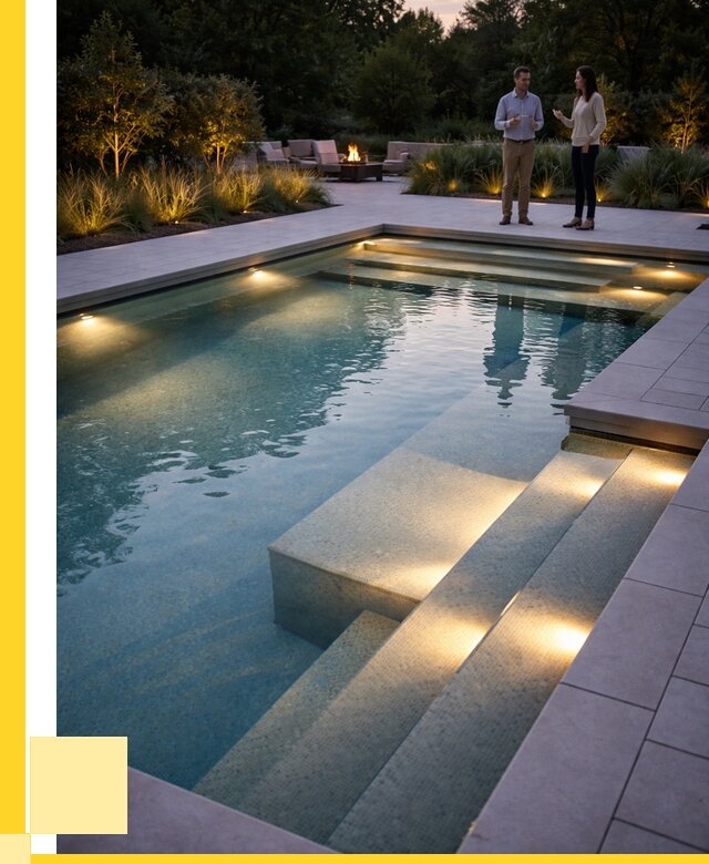 Освещение бассейнов в Горячем Ключе под ключ от 25833 р. | ЭриданГрч