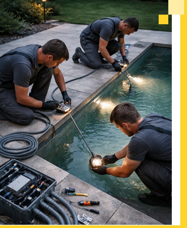 Профессиональное освещение бассейнов в Горячем Ключе: дизайн и монтаж