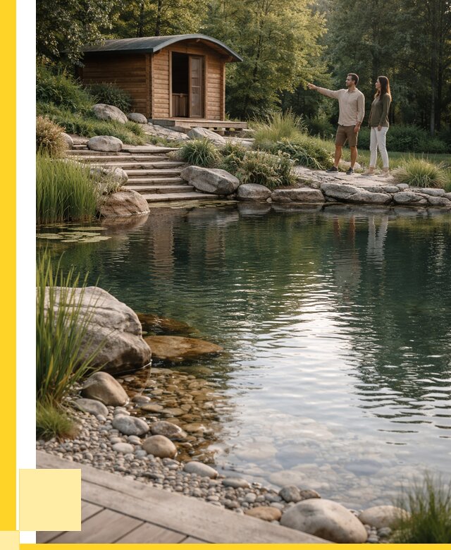 Природные бассейны под ключ в Горячем Ключе от 464985 р. | ЭриданГрч