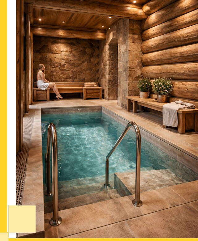 Аренда бани с бассейном в Горячем Ключе от 1549950 р. | ЭриданГрч