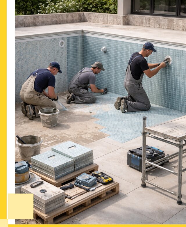 Реконструкция бассейнов под ключ в Горячем Ключе от 361655 р. | ЭриданГрч