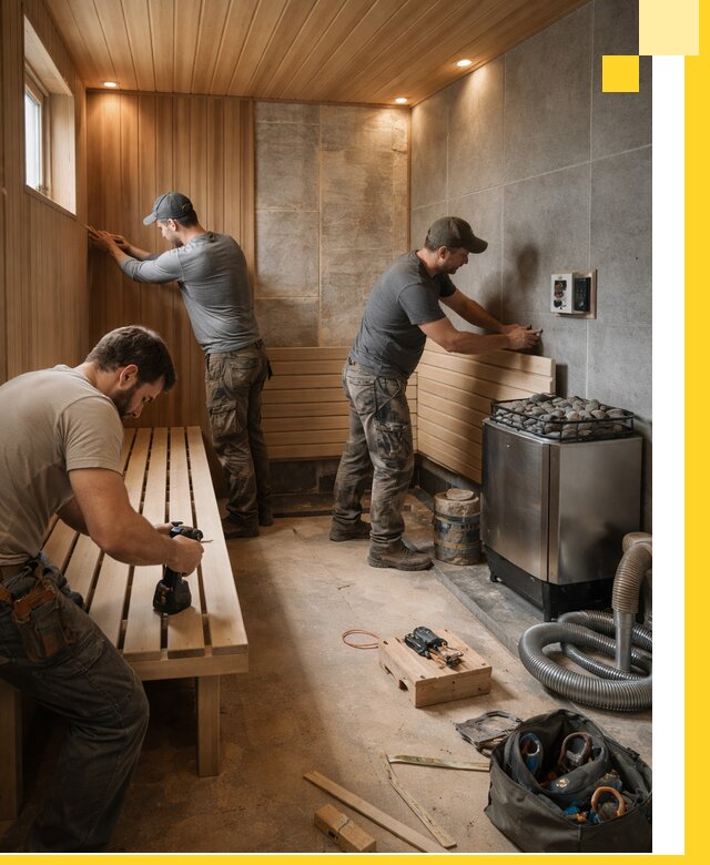 Сауны под ключ в Горячем Ключе, проектирование, строительство, отделка