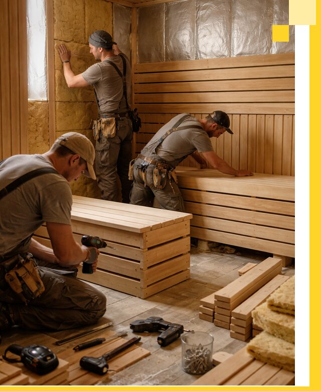 Профессиональное строительство саун под ключ в Горячем Ключе