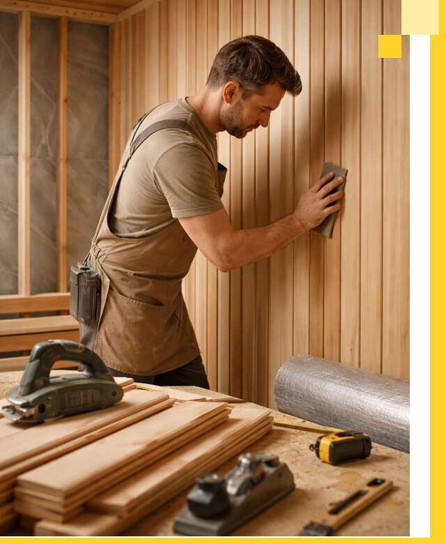 Профессиональная отделка саун и парных под ключ в Горячем Ключе