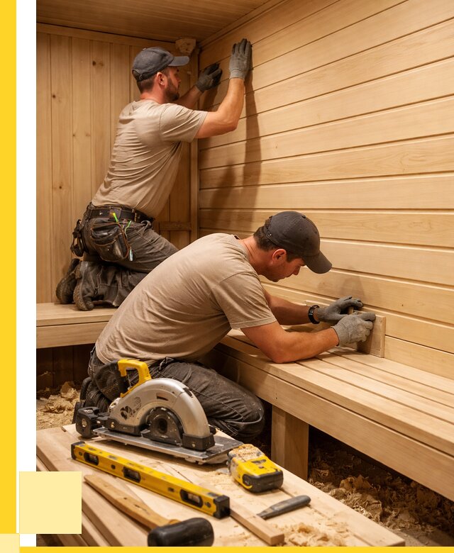 Обшивка саун вагонкой в Горячем Ключе от 2583 р. | ЭриданГрч