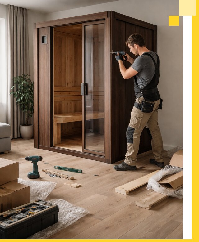 Установка и производство мини саун под ключ в Горячем Ключе