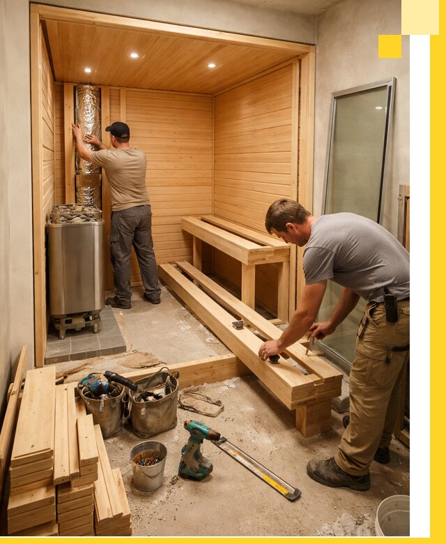 Проектирование и установка домашних саун под ключ в Горячем Ключе