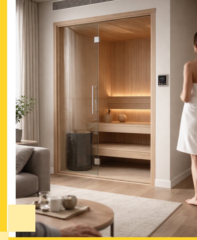 Сауна в квартире под ключ в Горячем Ключе от 123996 р. ЭриданГрч