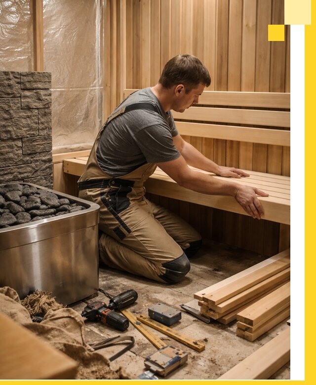 Сауны для дома под ключ с проектированием и монтажом в Горячем Ключе