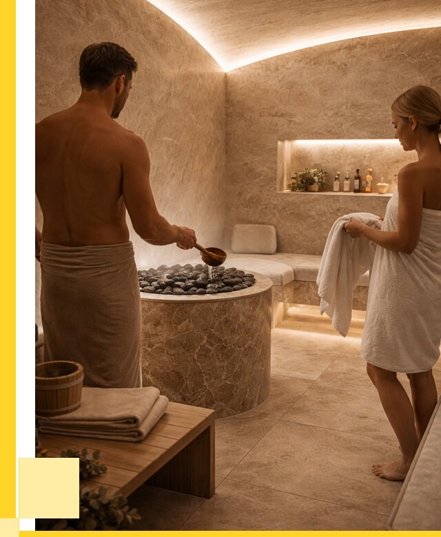 Сауны с хамамом в Горячем Ключе от 361655 р. – проекты и монтаж | ЭриданГрч