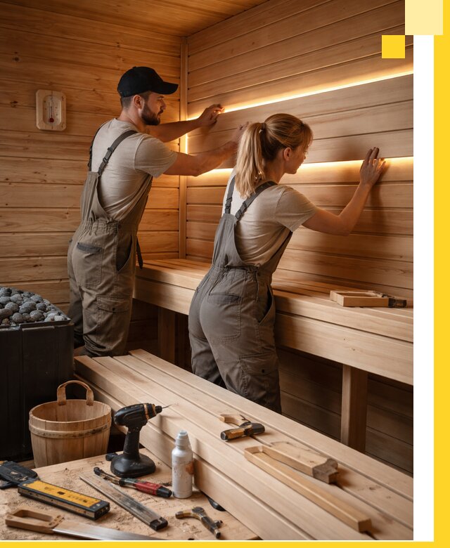 Дизайн саун и бань под ключ с индивидуальным проектом в Горячем Ключе