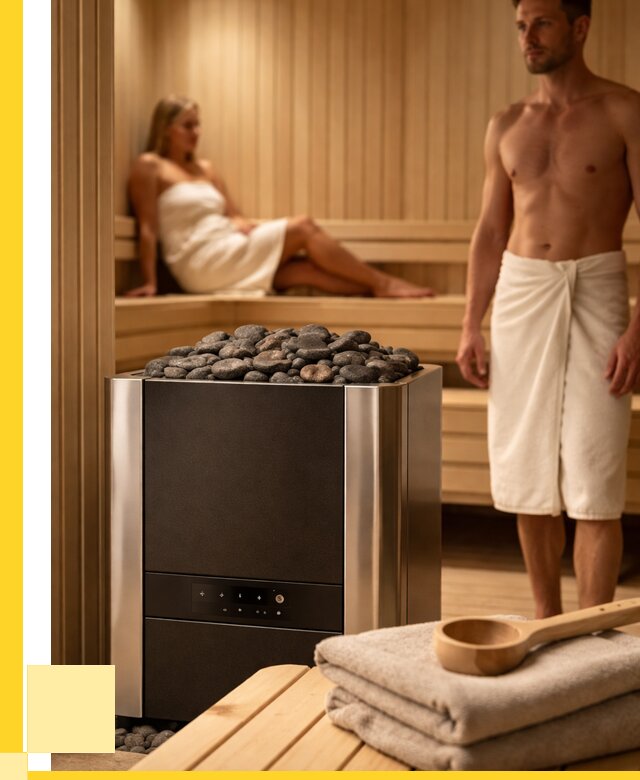 Электрокаменки для саун под ключ в Горячем Ключе от 18599 р. | ЭриданГрч