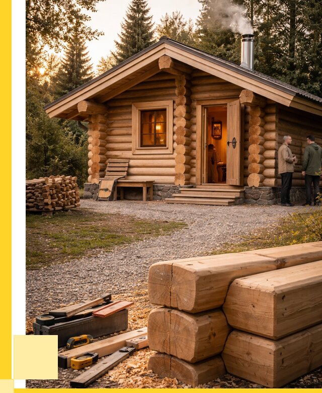 Строительство бань и комплексов в Горячем Ключе от 464985 р.| ЭриданГрч